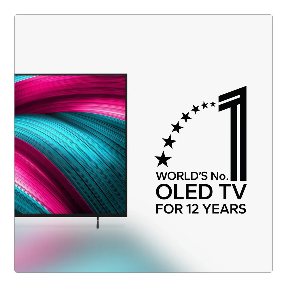 LG OLED42C55LA 42 Inch OLED evo AI C5 4K Ultra HD HDR Smart TV - Image 9