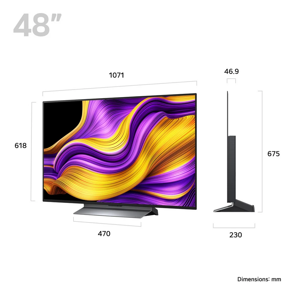 LG OLED48G56LS 48 Inch OLED evo AI G5 4K UHD HDR Smart TV with LG US70TY 3.1.1ch Soundbar Bundle - Image 4