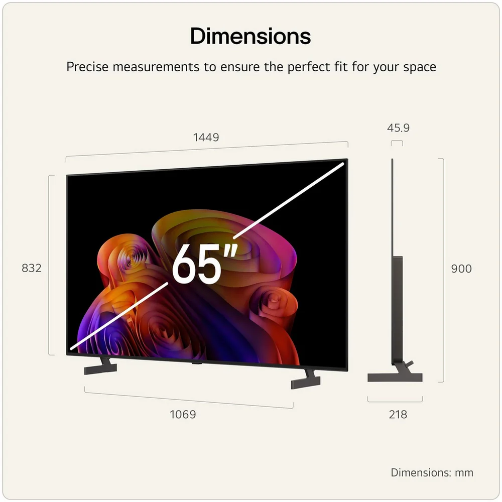LG OLED65B6ELC 65 Inch OLED AI B6 4K Ultra HD HDR Smart TV 2026 - Image 3