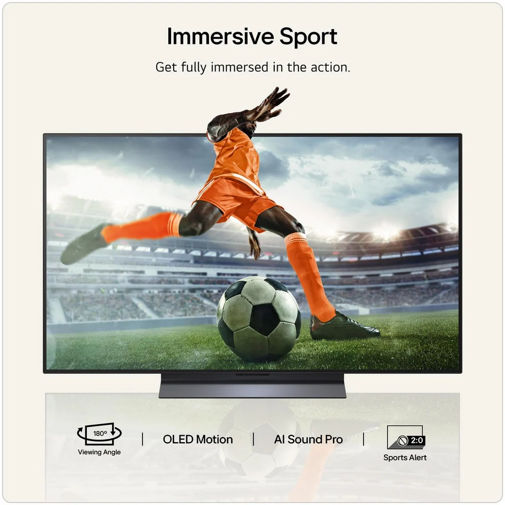 LG OLED77C66LB 77 Inch OLED evo AI C6 4K Ultra HD HDR Smart TV 2026 - Image 11