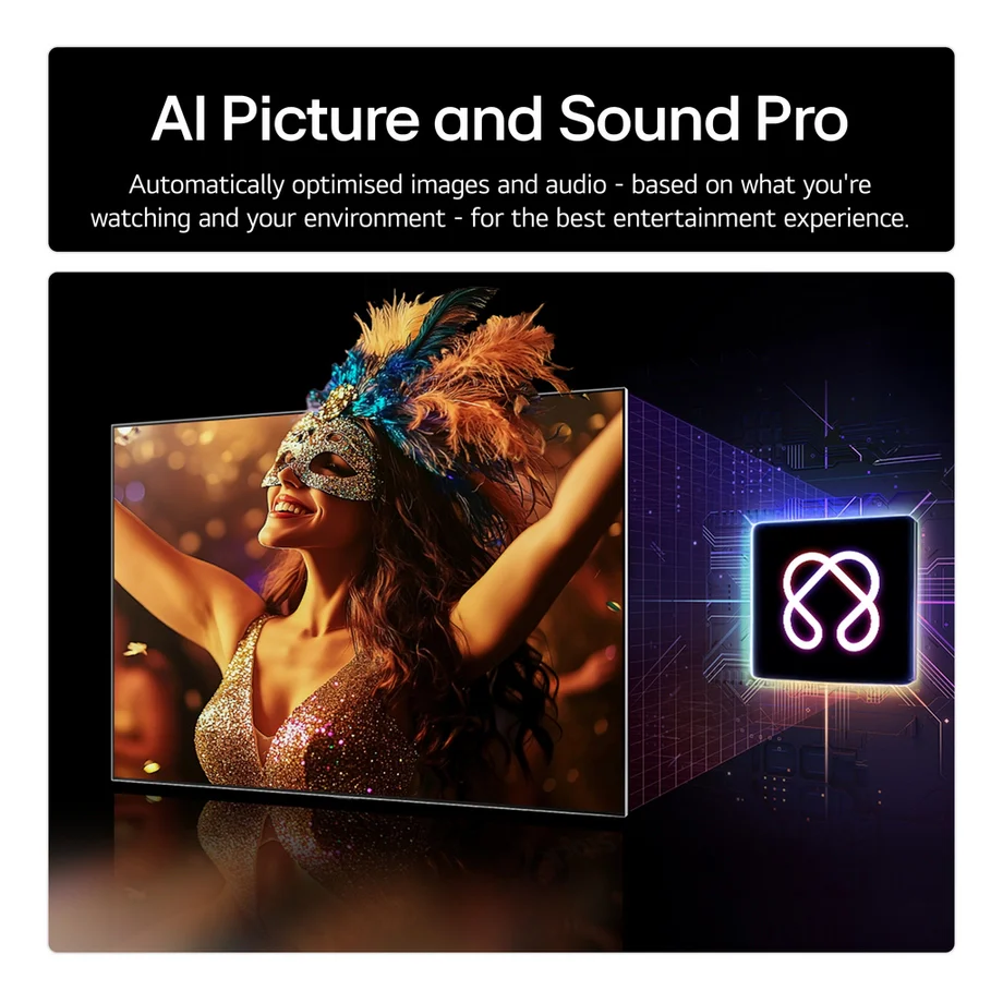 LG OLED83G54LW 83 Inch OLED evo AI G5 OLEDG54LW 4K Ultra HD HDR Smart TV - Wall mount version - Image 4