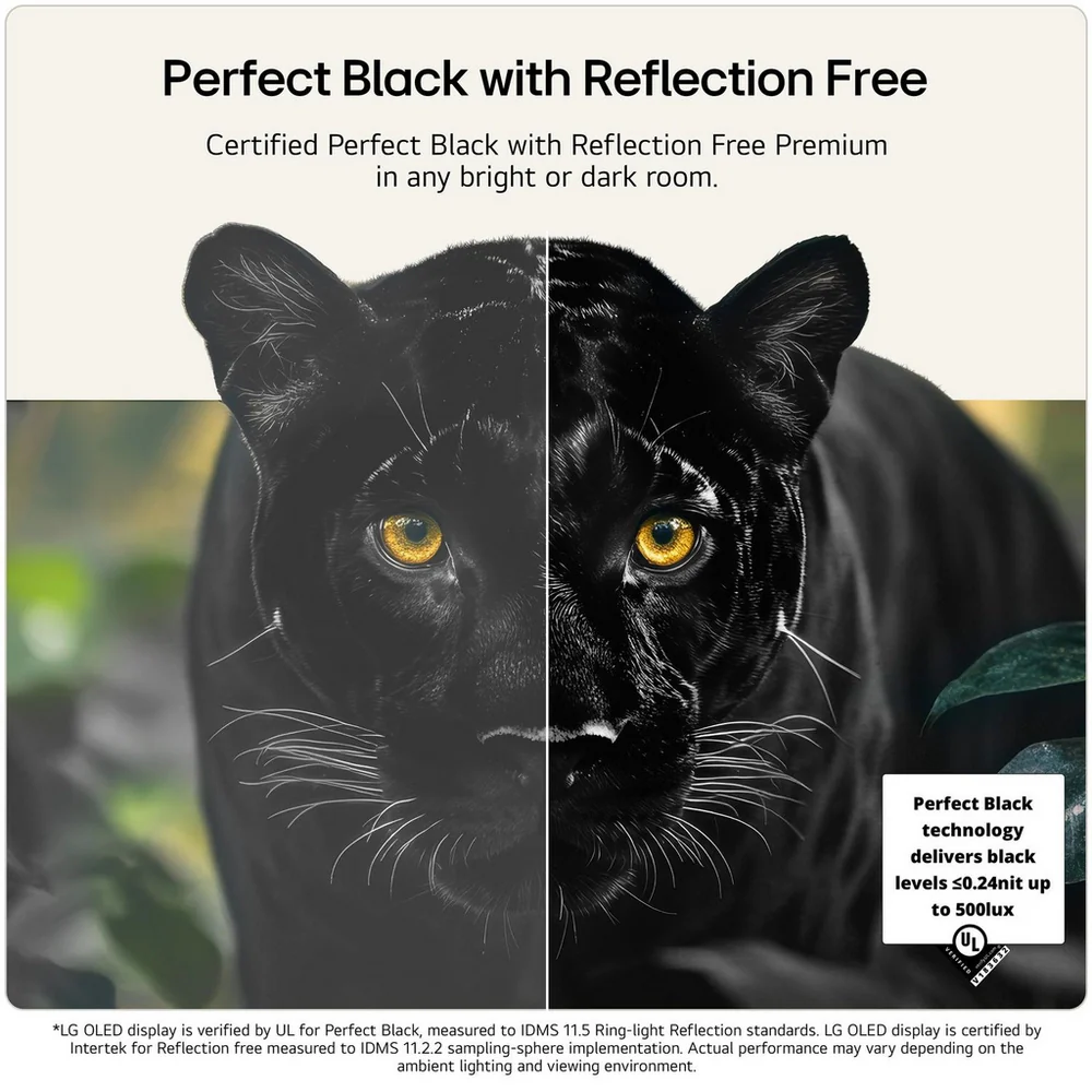 LG OLED83G64LW 83 Inch OLED Evo AI G6 OLEDG64LW 4K Ultra HD HDR Smart TV (Wall mount version) 2026 - Image 8