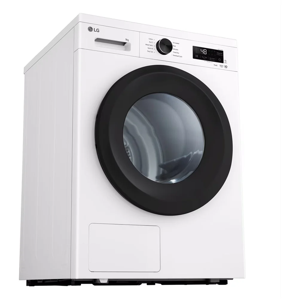 LG RHX1009NWK Sensor Dry 9kg WiFi Enabled Freestanding Heat Pump Tumble Dryer White - Image 12