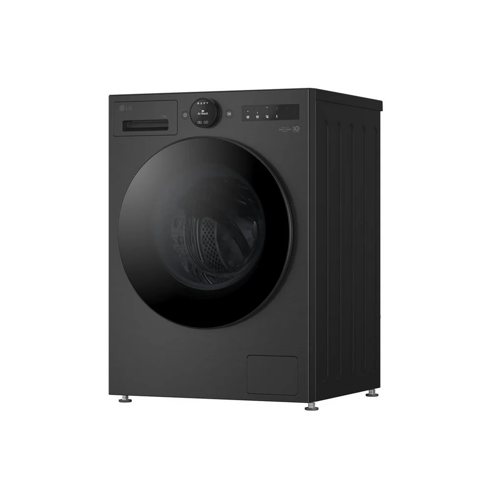 LG VX70 Series AI Direct Drive F4X7013TBB WiFi-enabled 13 kg 1400 Spin Washing Machine Matte Black - A Rated - Image 4
