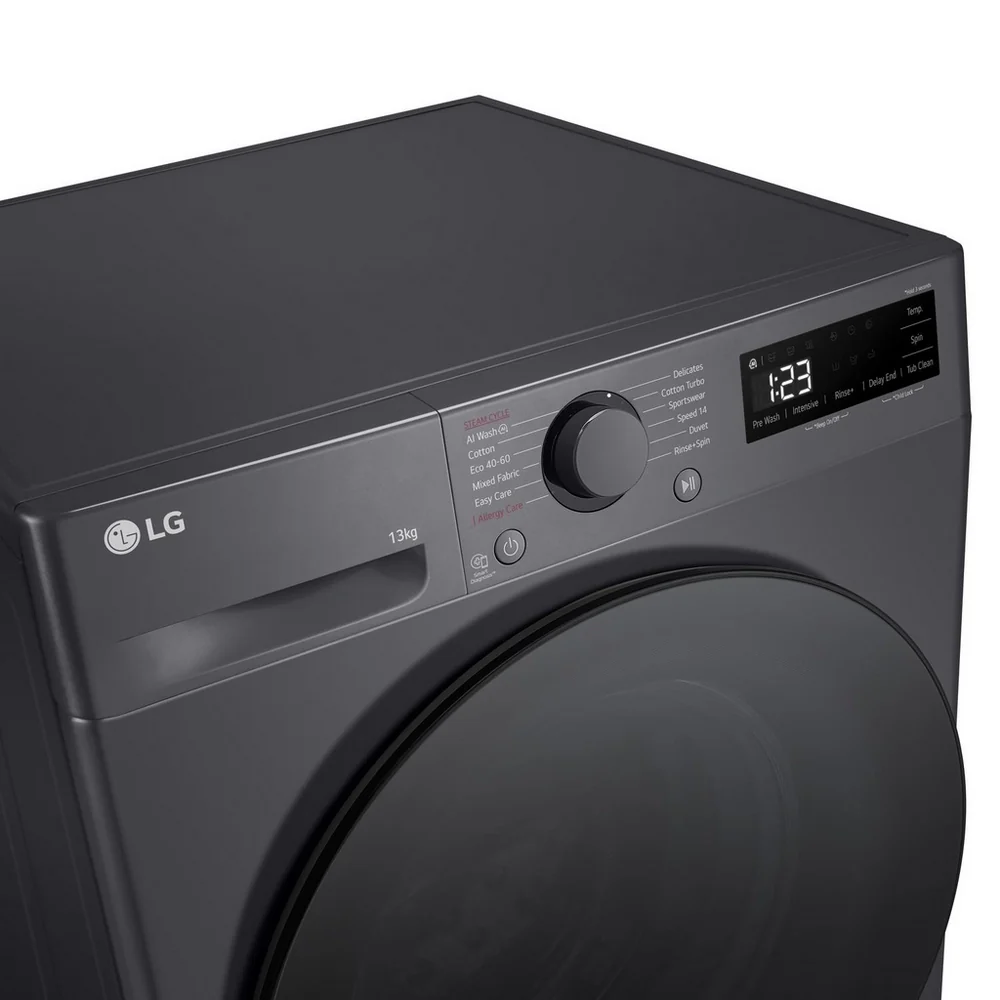 LG Y500 F4Y513GBLN1 13kg 1400 Spin AI Direct Drive Washing Machine Slate Grey - A Rated - Image 10