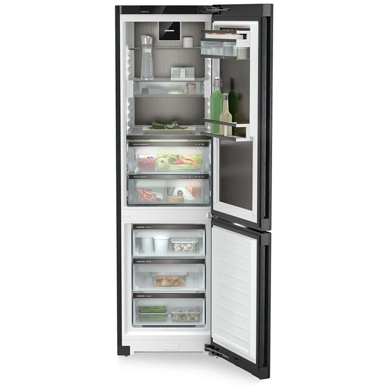 Liebherr CBNBSD 578I Peak BioFresh 60cm No Frost Fridge Freezer Black - Image 3
