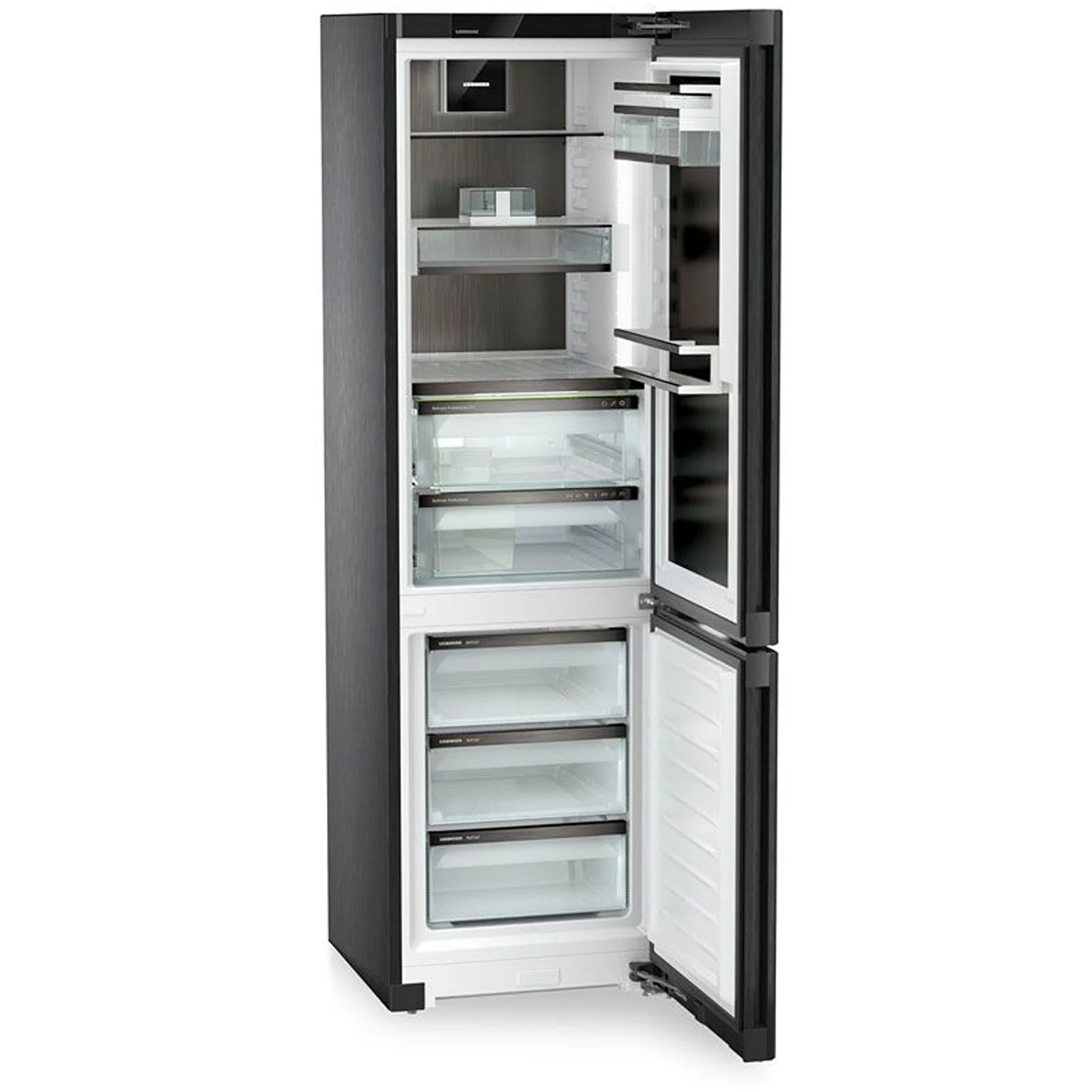 Liebherr CBNBSD 578I Peak BioFresh 60cm No Frost Fridge Freezer Black - Image 4