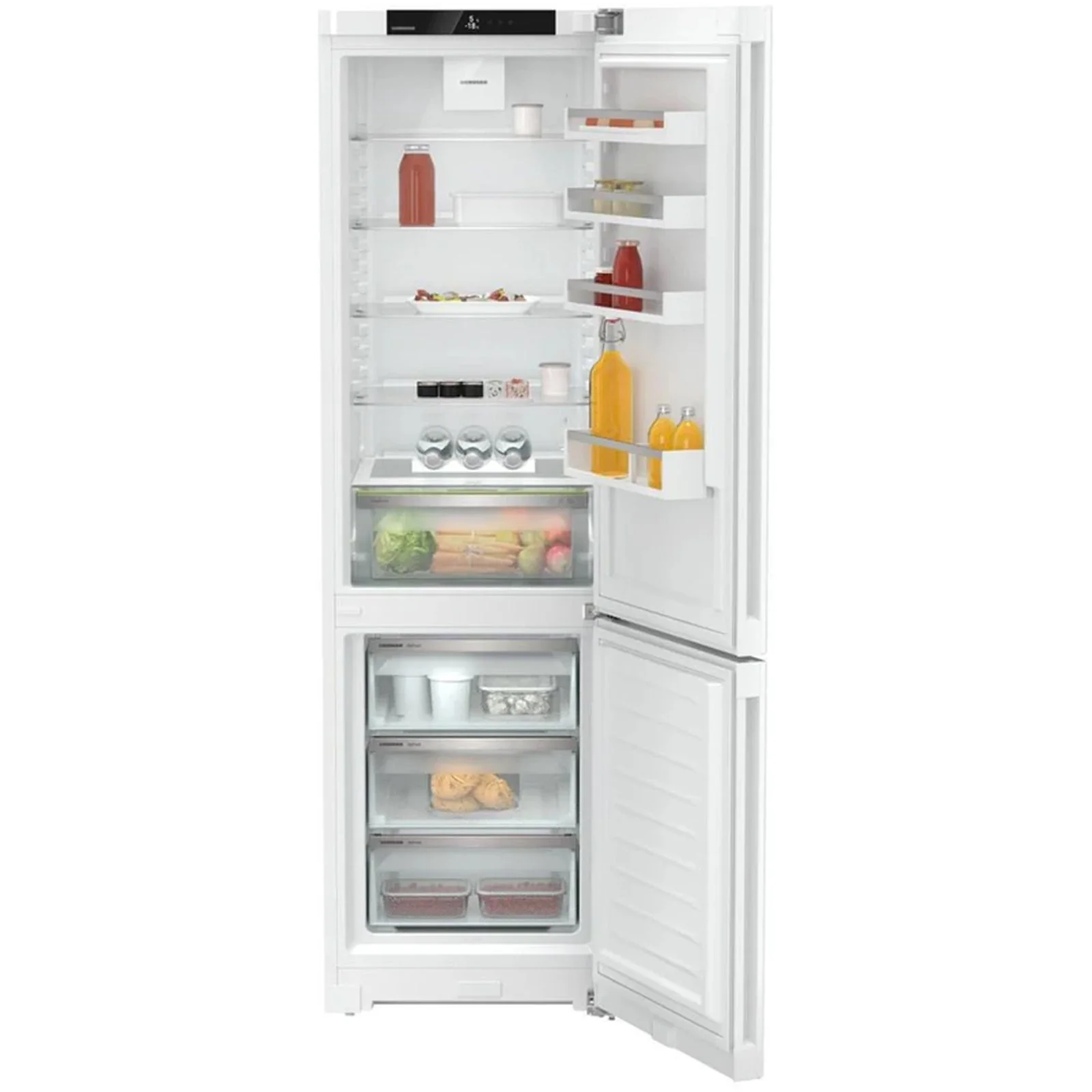 Liebherr CND5703 60cm 369L No Frost Fridge Freezer White - Image 9