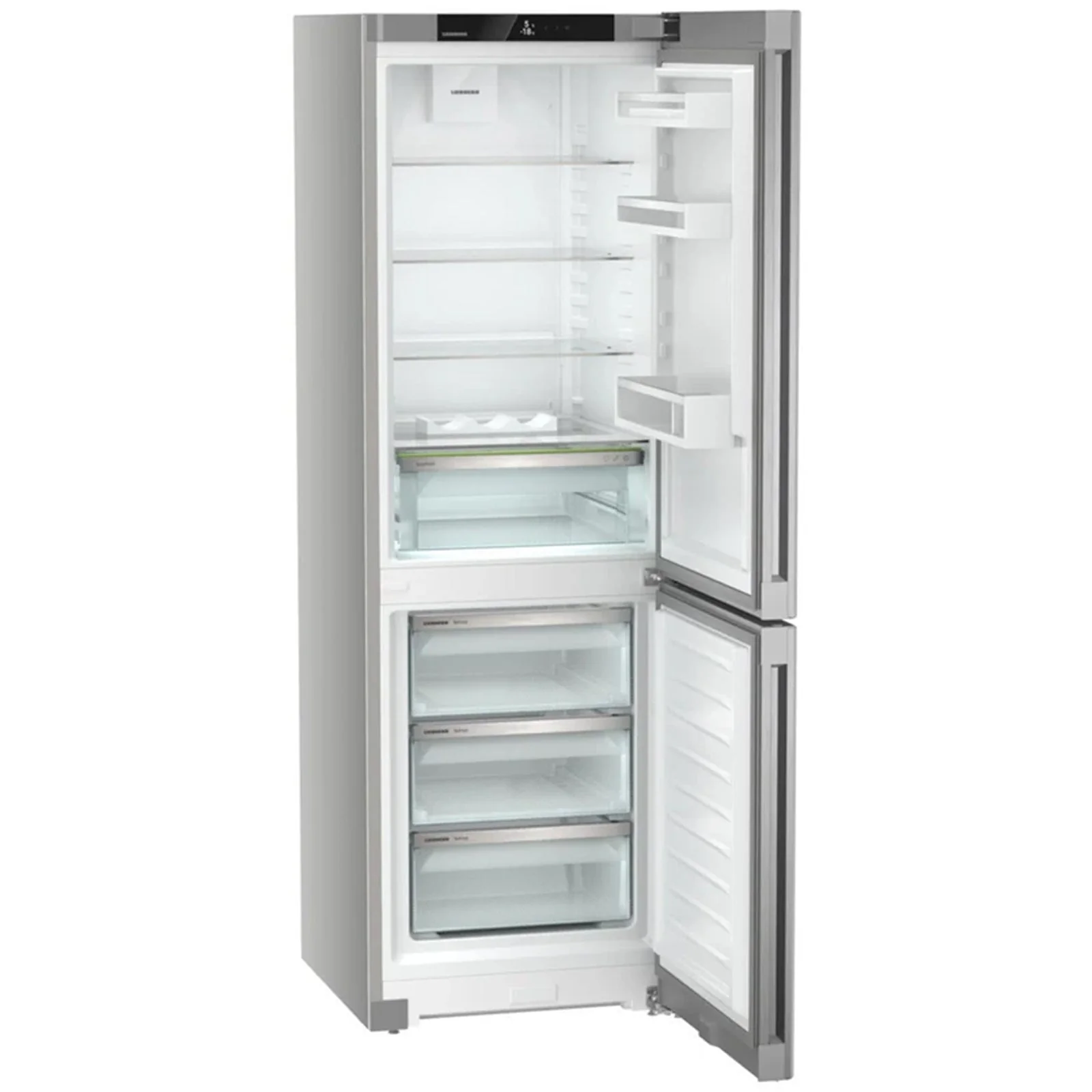 Liebherr Pure CNSFD5203 60cm 269L No Frost 60/40 Fridge Freezer Stainless Steel - Image 6