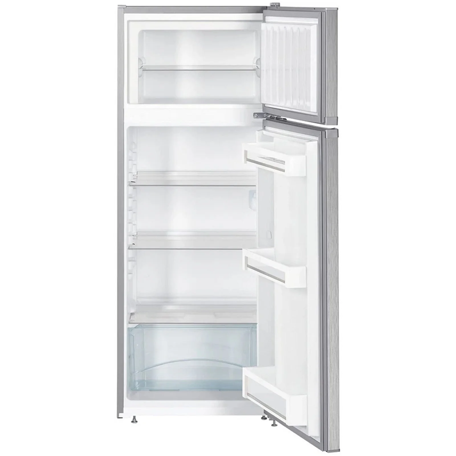 Liebherr Comfort CTELE2531 55cm Smart Frost Top Mount Freestanding Fridge Freezer Silver - Image 4