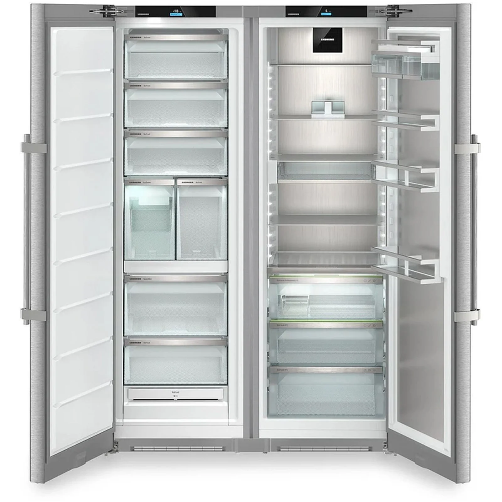 Liebherr Peak XRFST5295 665L Freestanding Plumbed-In No Frost Side by Side Fridge Freezer - Image 3