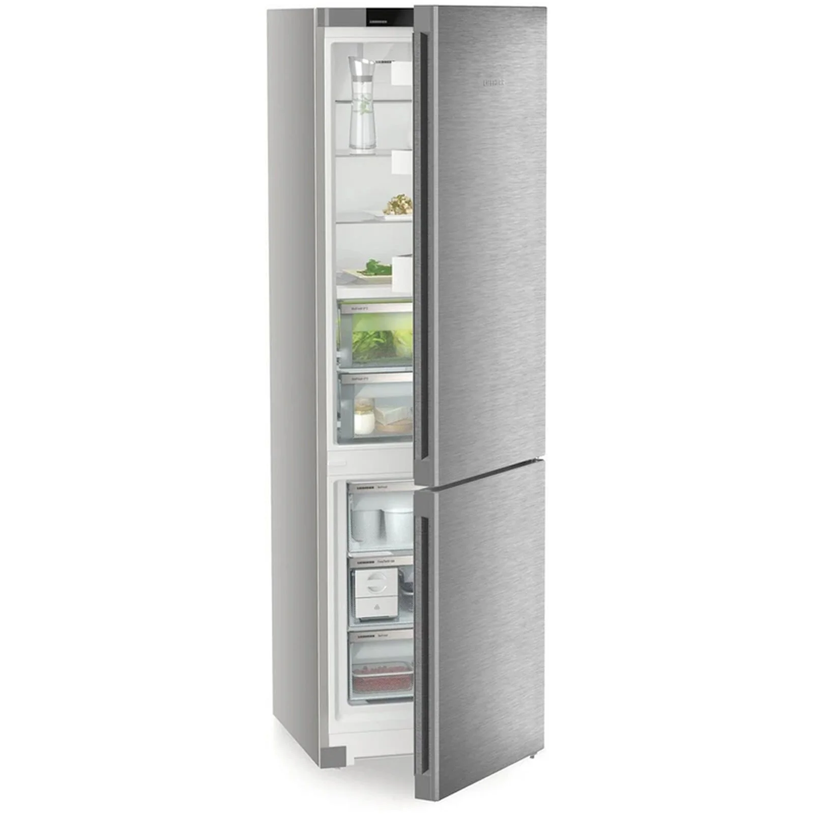 Liebherr Plus CBNSDA572I BioFresh No Frost Fridge Freezer Stainless Steel - Image 3