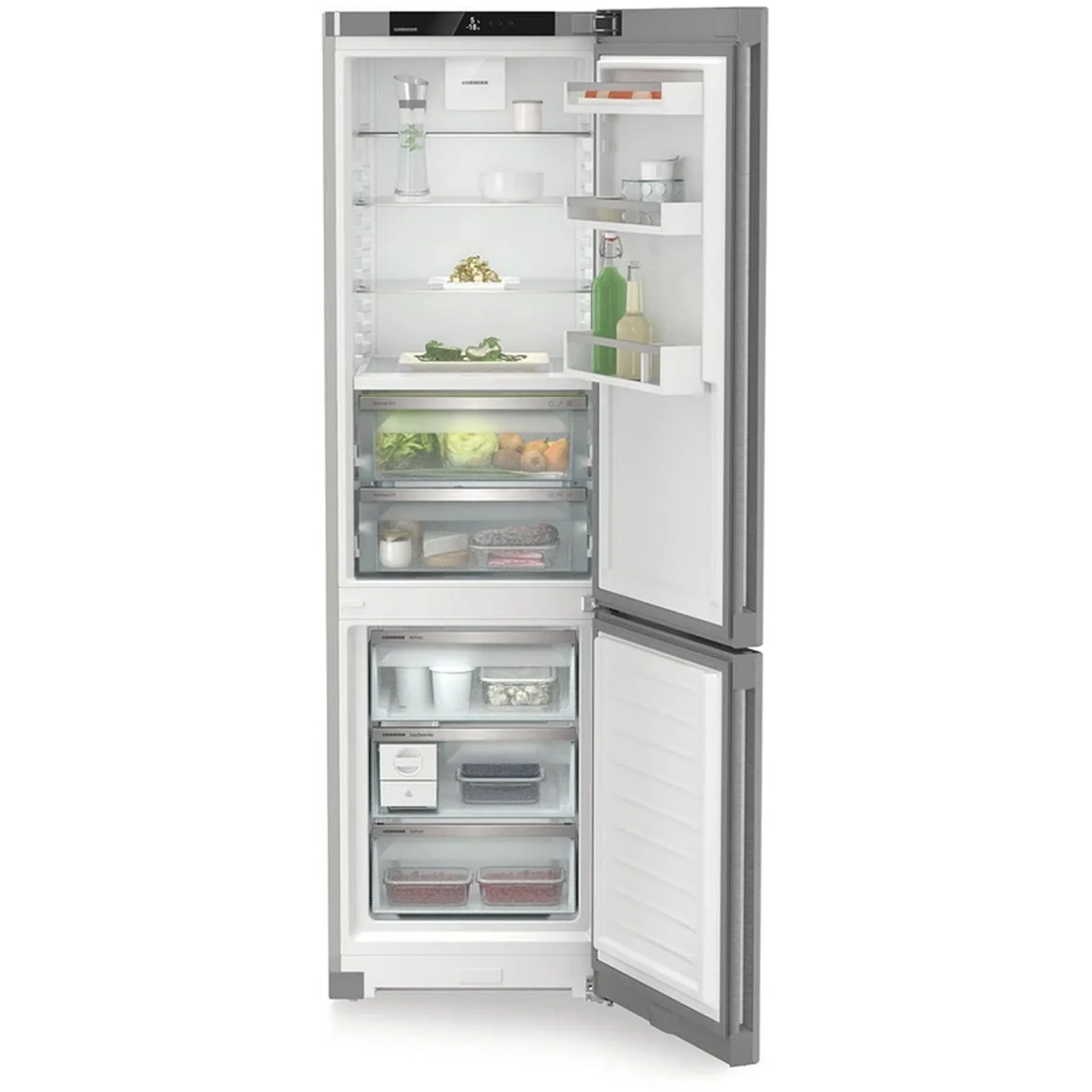 Liebherr Plus CBNSDA572I BioFresh No Frost Fridge Freezer Stainless Steel - Image 4