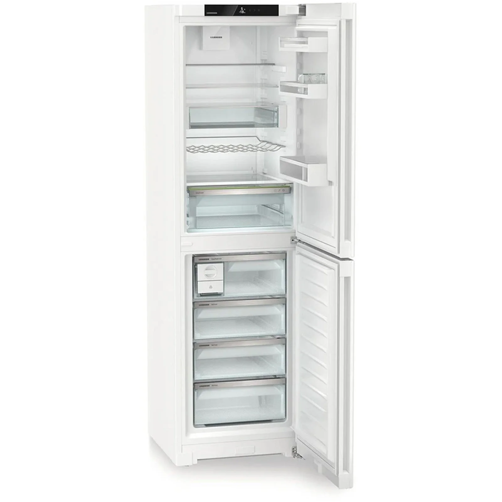 Liebherr Plus CNC5724 60cm Easy Fresh No Frost Fridge Freezer White - Image 5
