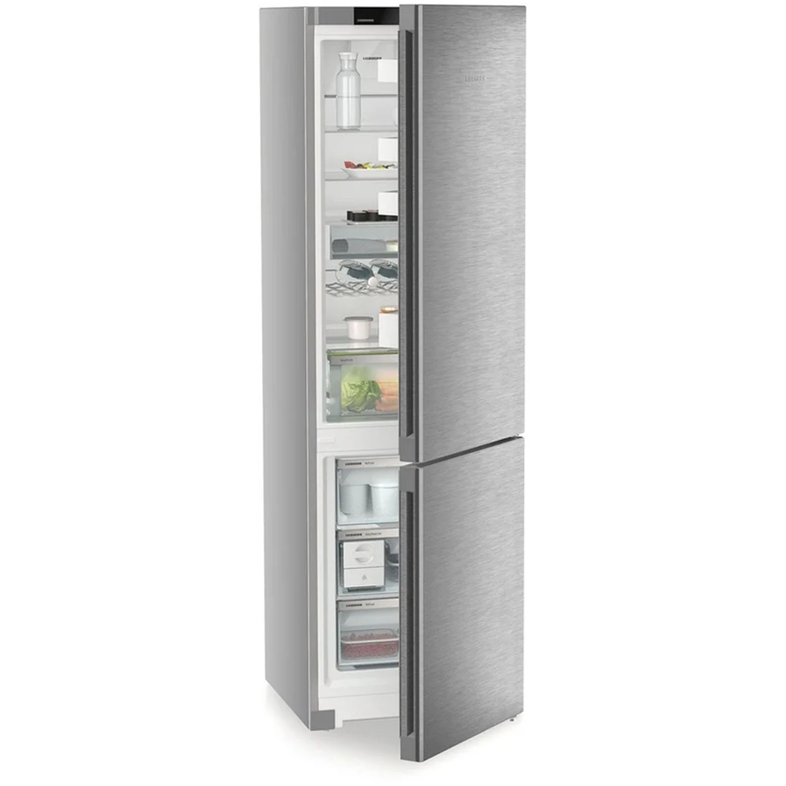 Liebherr Plus CNSDA5723 60cm Easy Fresh No Frost Fridge Freezer Stainless Steel - Image 3