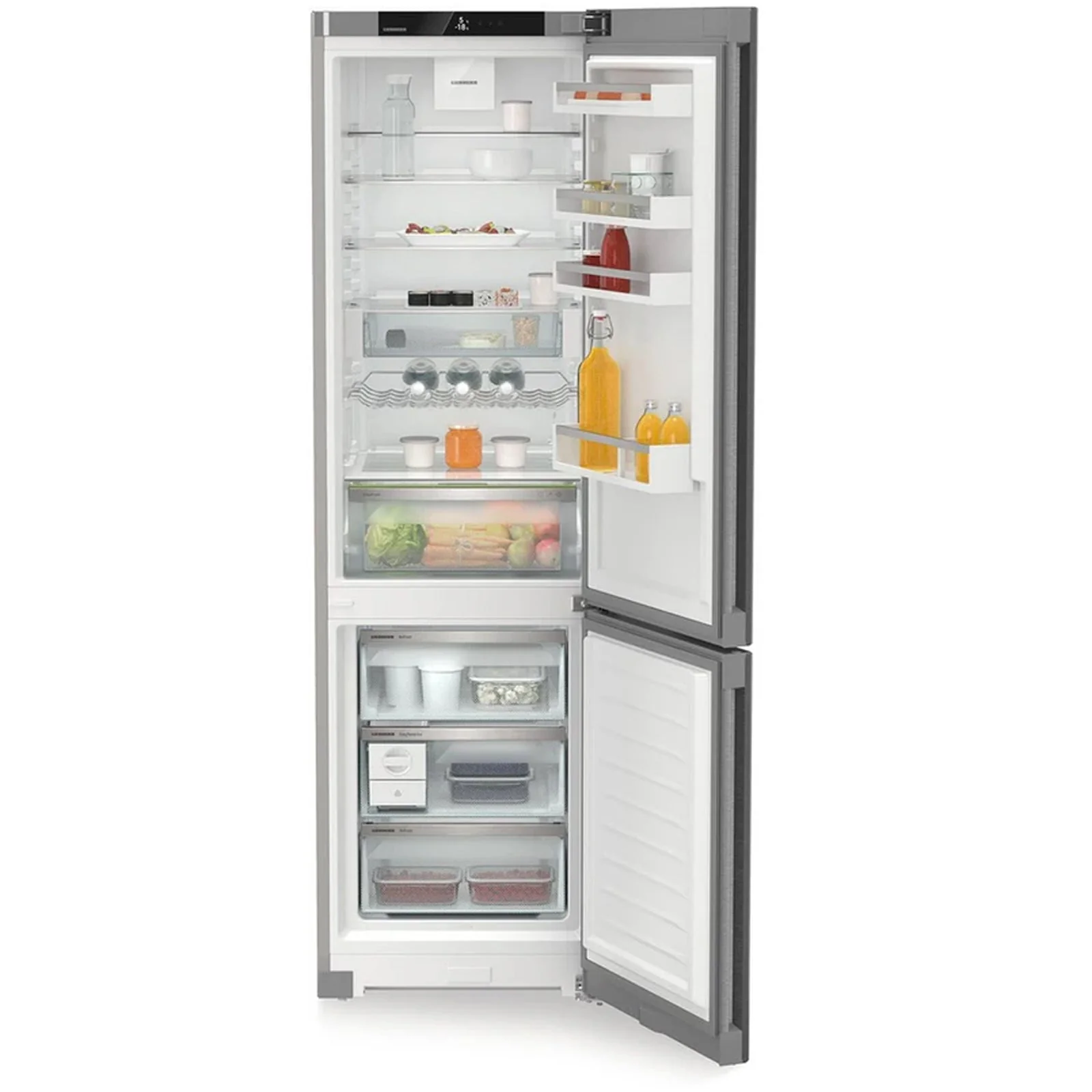 Liebherr Plus CNSDA5723 60cm Easy Fresh No Frost Fridge Freezer Stainless Steel - Image 5