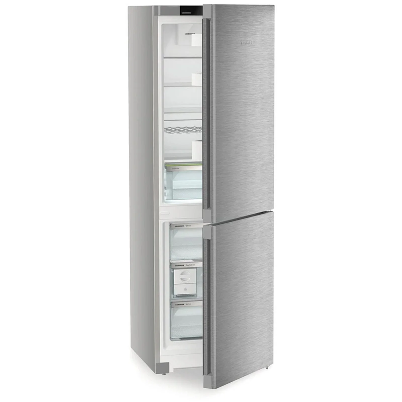 Liebherr Plus CNSDB5223 60cm No Frost Freestanding 70/30 Fridge Freezer Stainless Steel - Image 3
