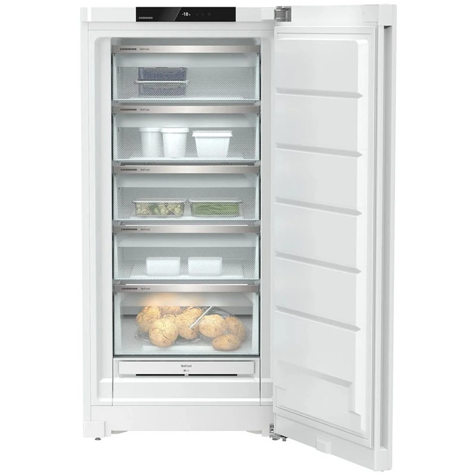 Liebherr Plus FNA6625 70cm 260L No Frost Freestanding Freezer White - Image 5