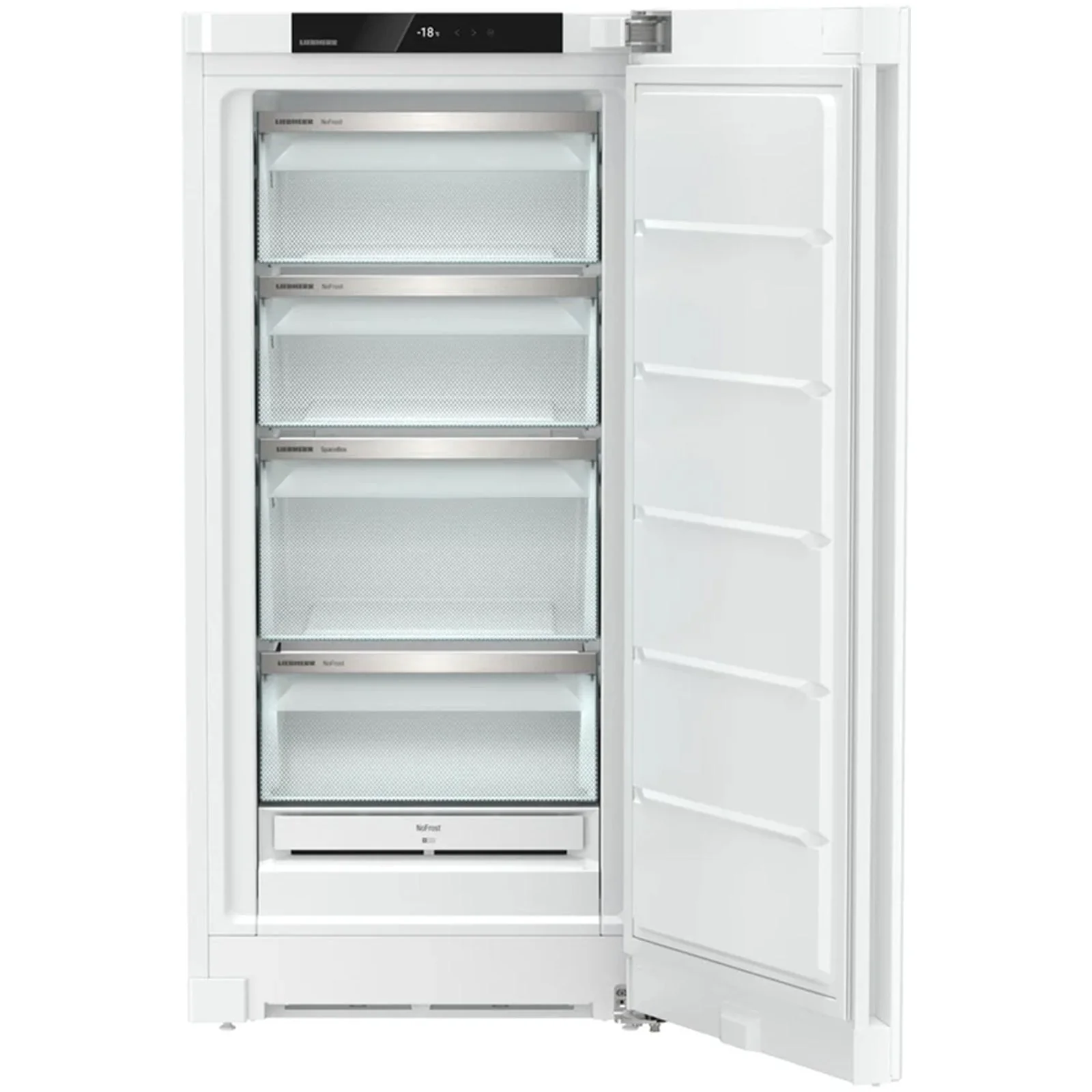 Liebherr Plus FND4224 60cm 160L Upright Tall Freestanding Freezer White - Image 3