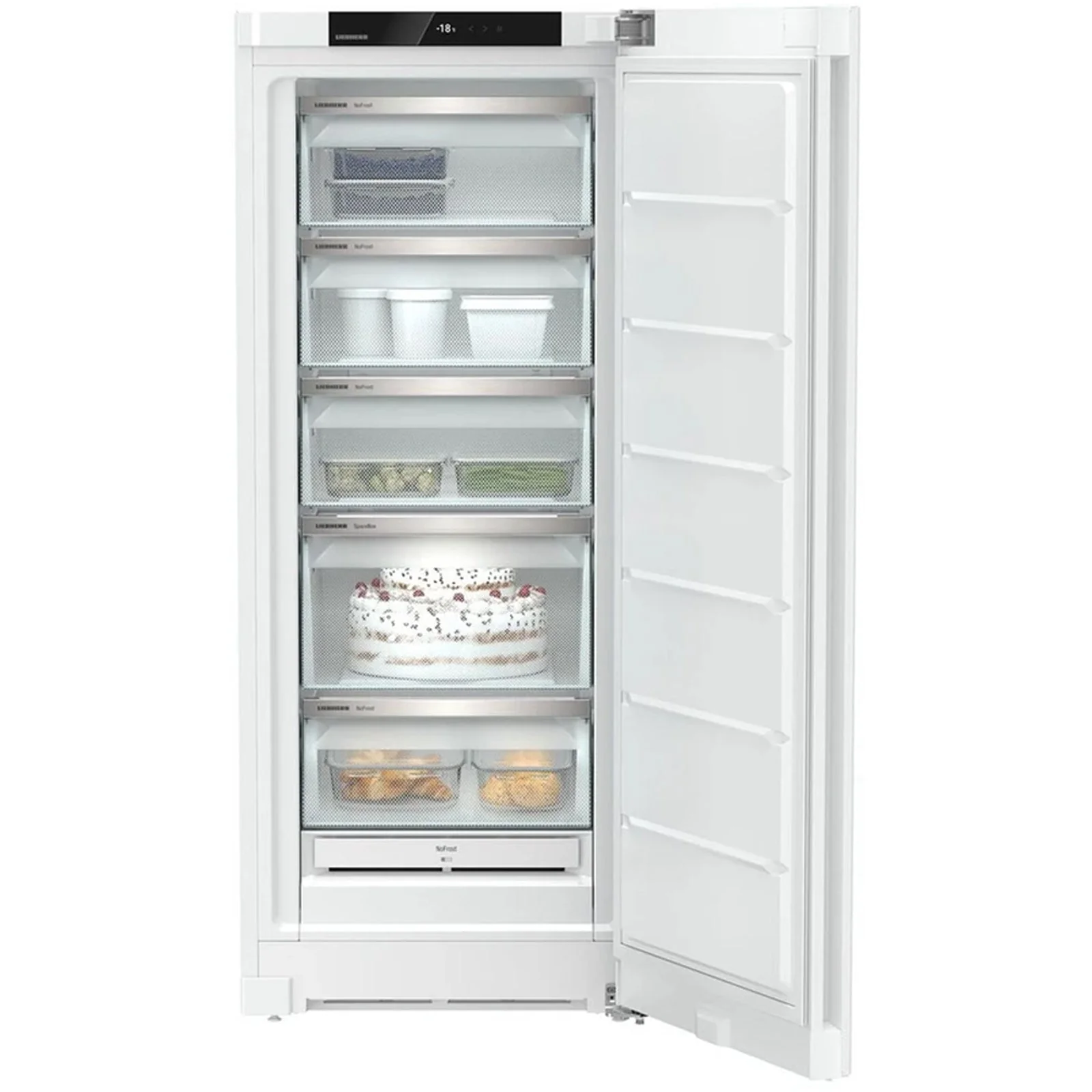 Liebherr Plus FND4625 60cm 199L Tall Upright Freestanding Freezer White - Image 7