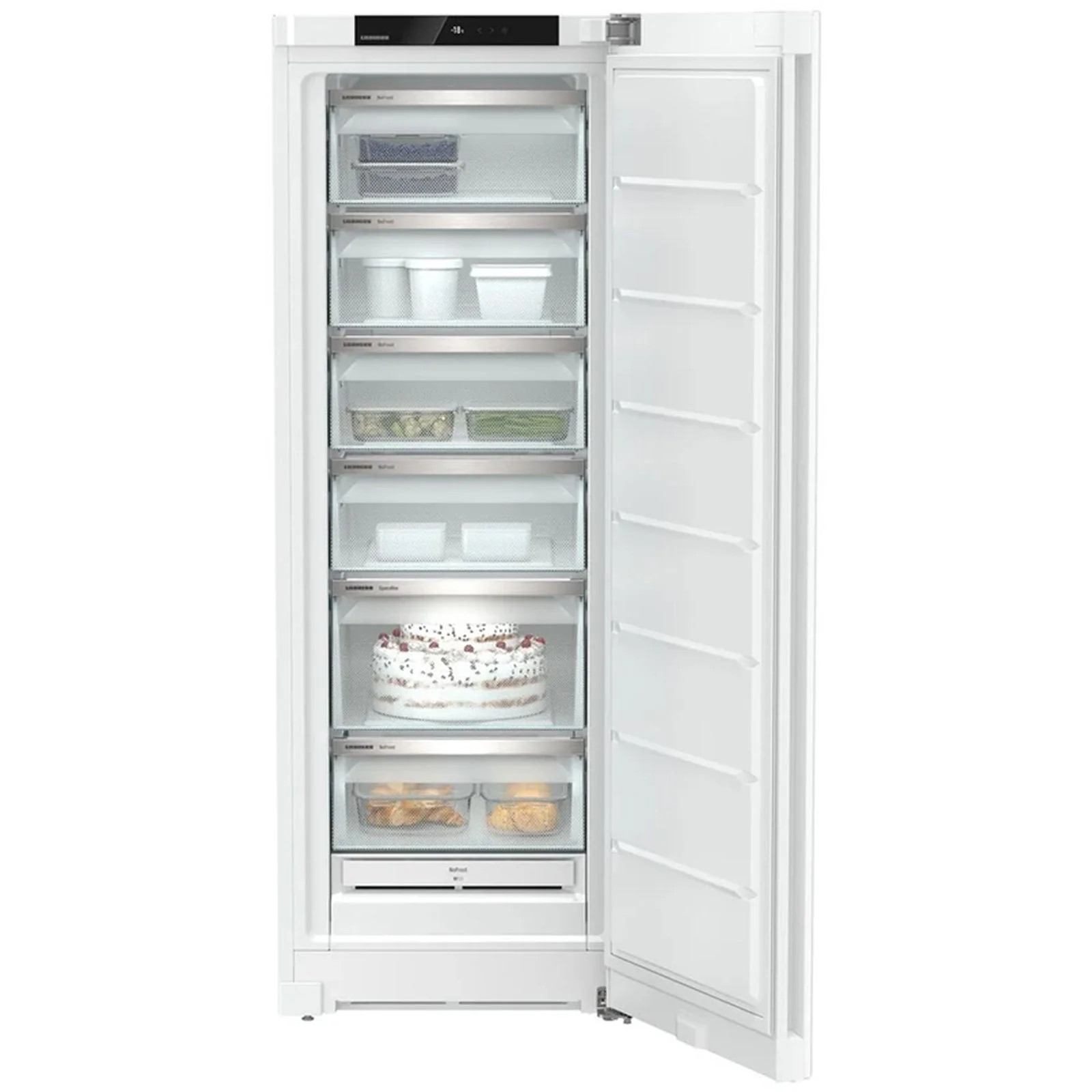 Liebherr Plus FND5026 238L 165.5x60cm No Frost Upright Tall Freestanding Freezer White - Image 2