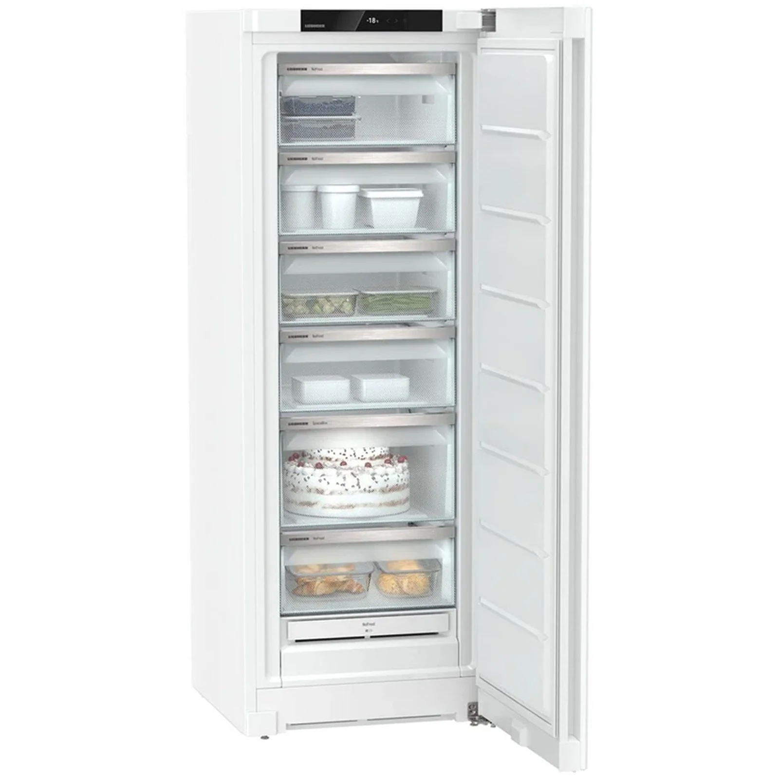 Liebherr Plus FND5026 238L 165.5x60cm No Frost Upright Tall Freestanding Freezer White - Image 4