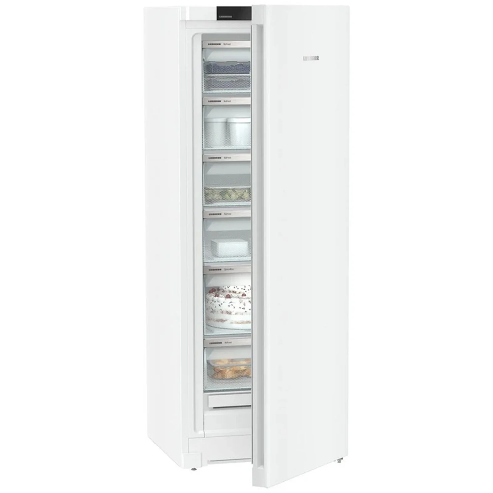 Liebherr Plus FND5026 238L 165.5x60cm No Frost Upright Tall Freestanding Freezer White - Image 5