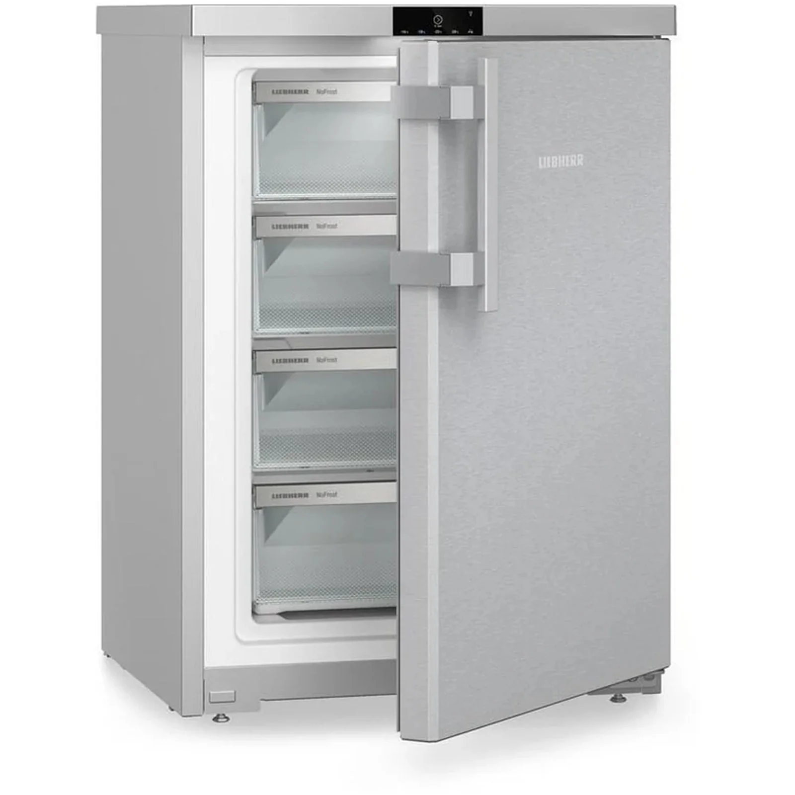 Liebherr Plus FNSDDI1624 60cm No Frost Under Counter Freestanding Freezer Stainless Steel - Image 4