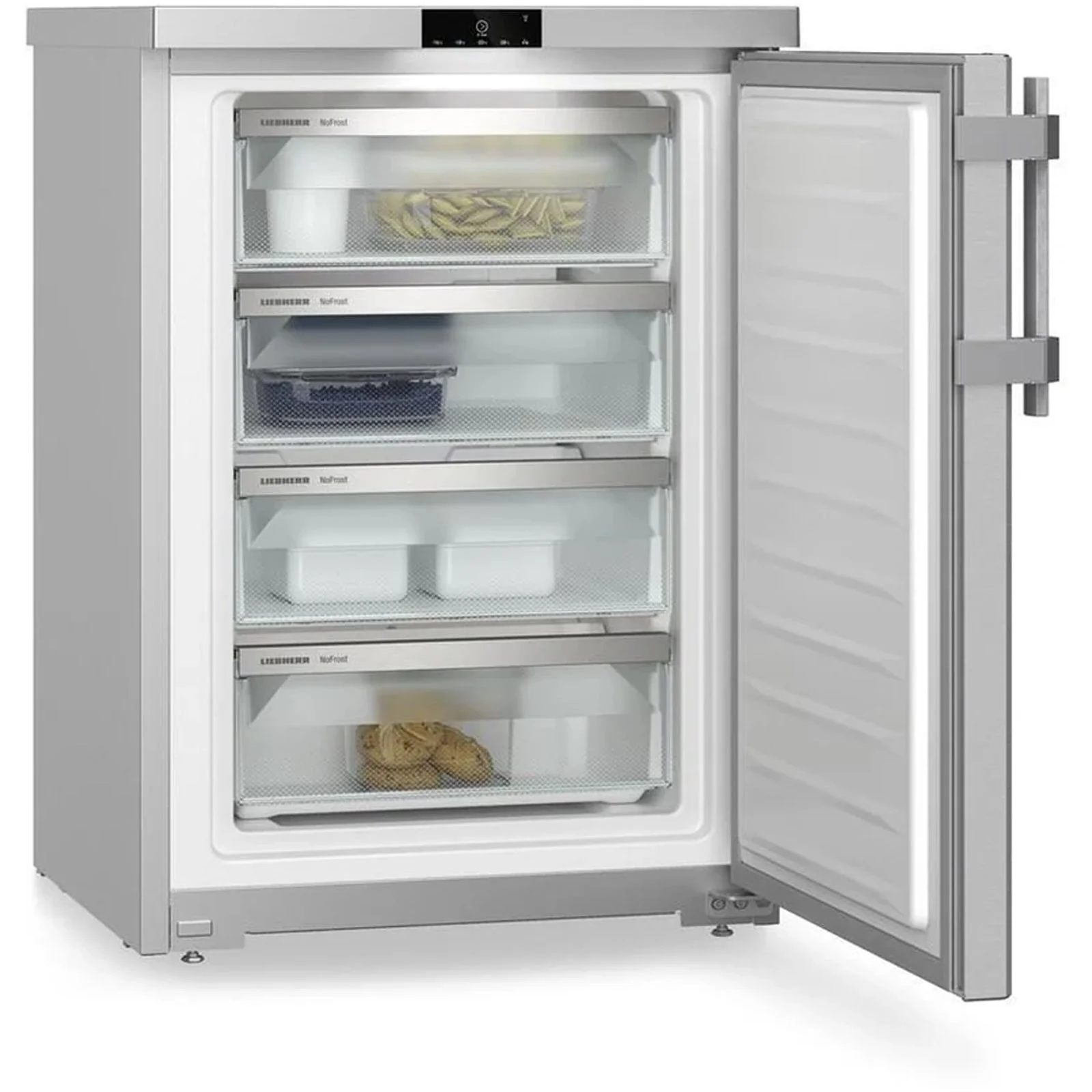 Liebherr Plus FNSDDI1624 60cm No Frost Under Counter Freestanding Freezer Stainless Steel - Image 6