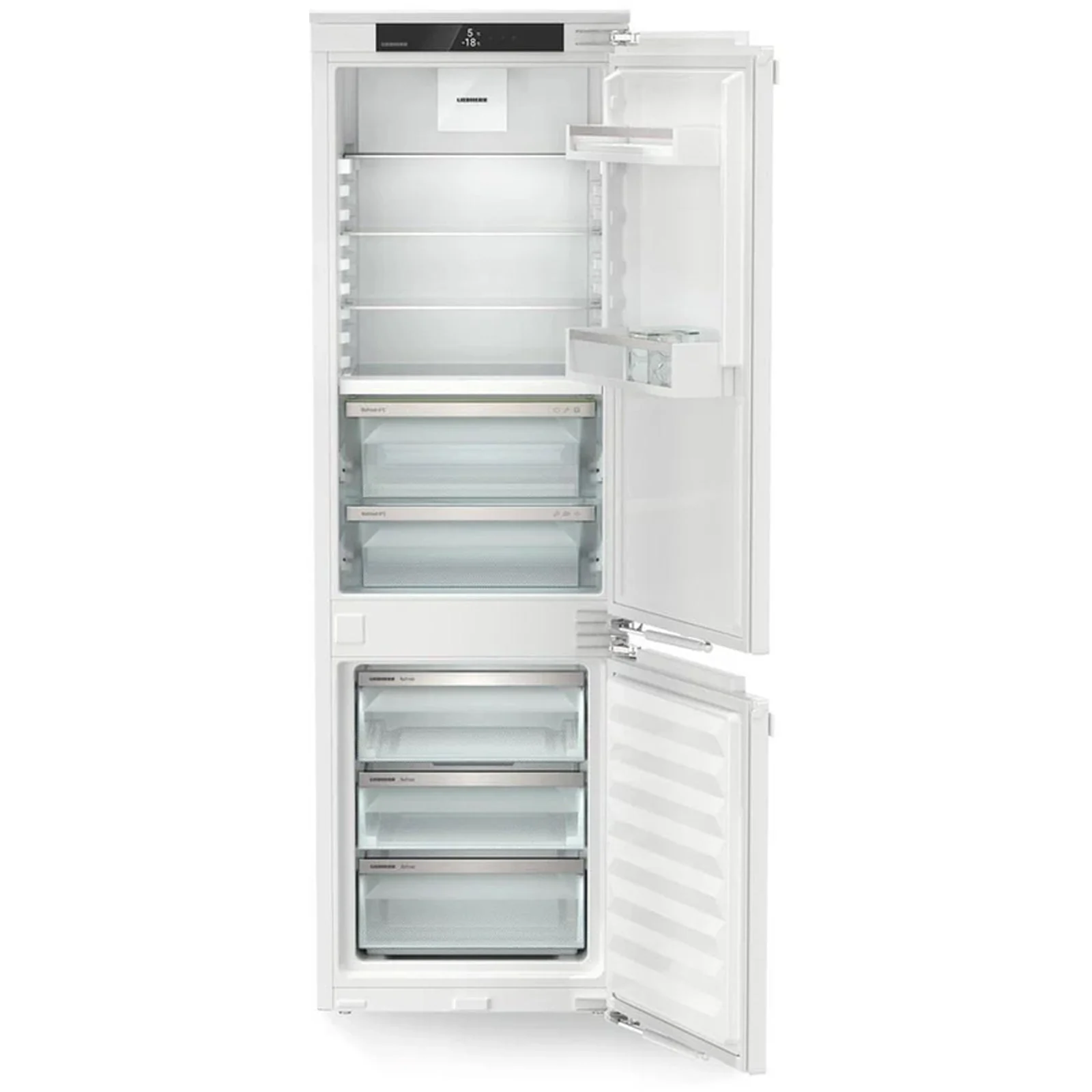 Liebherr Plus ICBNDI5123 178cm 244L Bio Fresh No Frost Built in Fully Integrated Fridge Freezer White - Image 3
