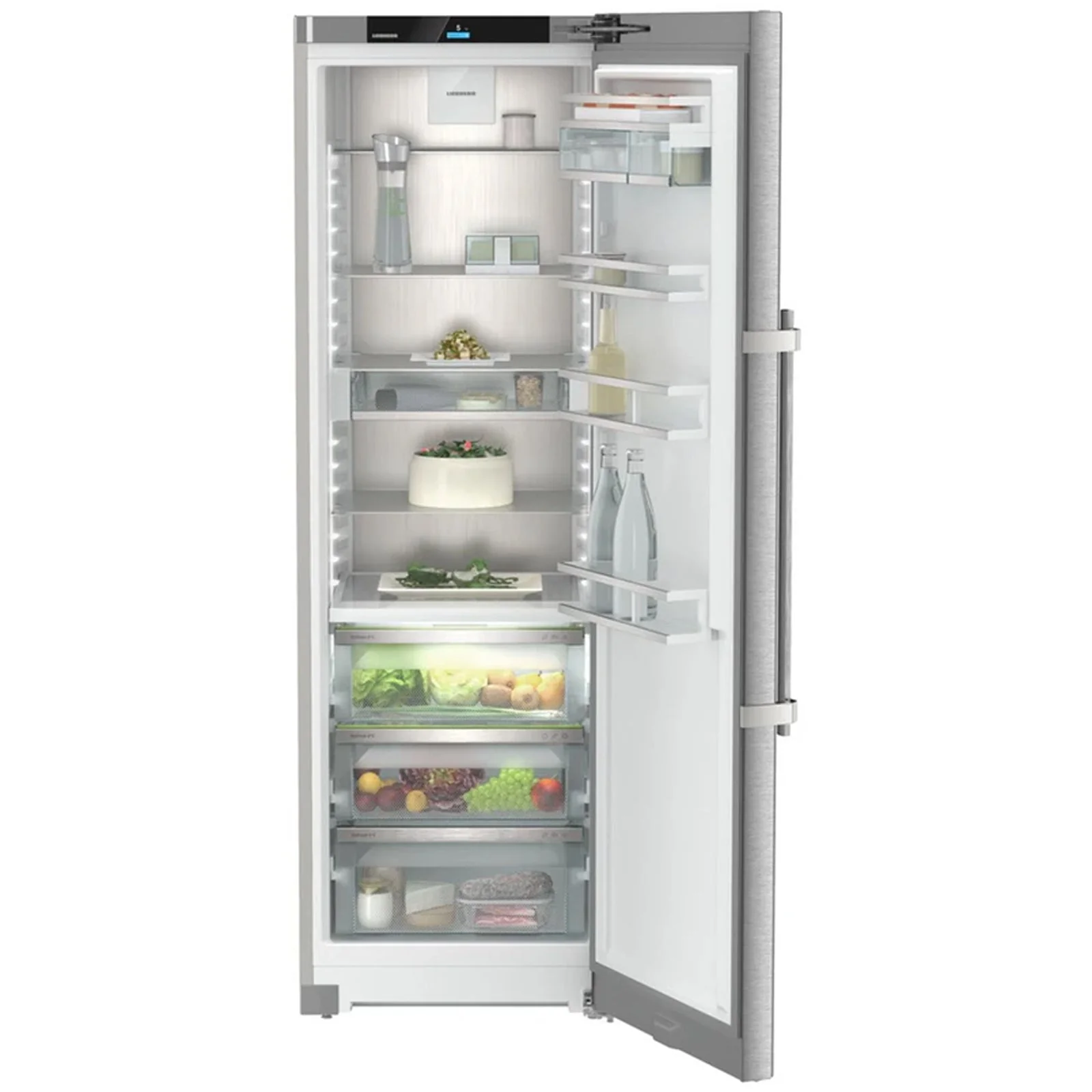 Liebherr Plus RBSDC525I 60cm 386L Bio Fresh Larder Fridge Stainless Steel - Image 2