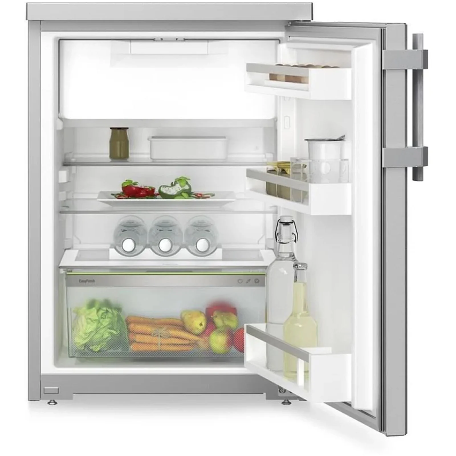 Liebherr Plus RSDCI1621 60cm 125L Easy Fresh Freestanding Under Counter Silver Fridge with Icebox - Image 2