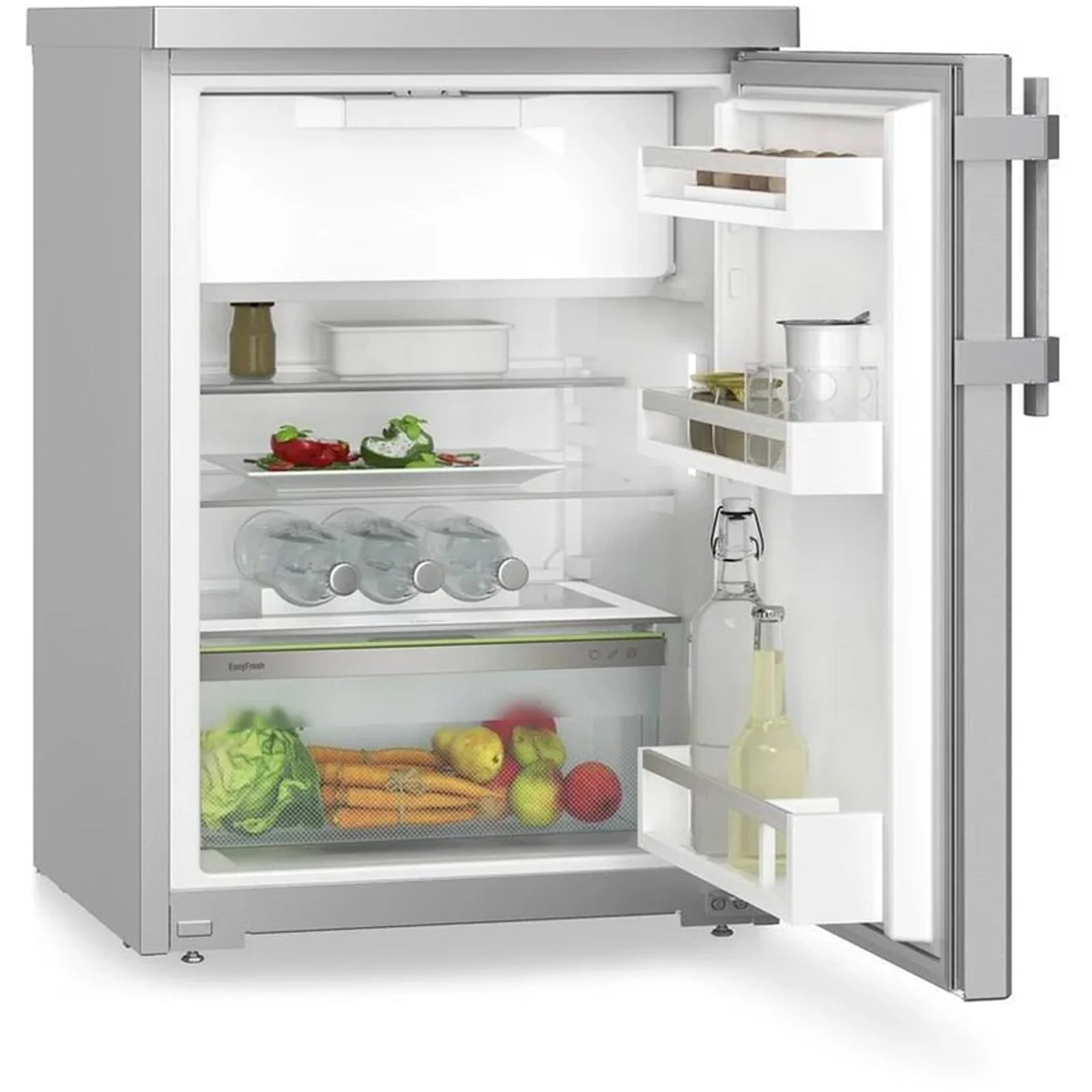 Liebherr Plus RSDCI1621 60cm 125L Easy Fresh Freestanding Under Counter Silver Fridge with Icebox - Image 4
