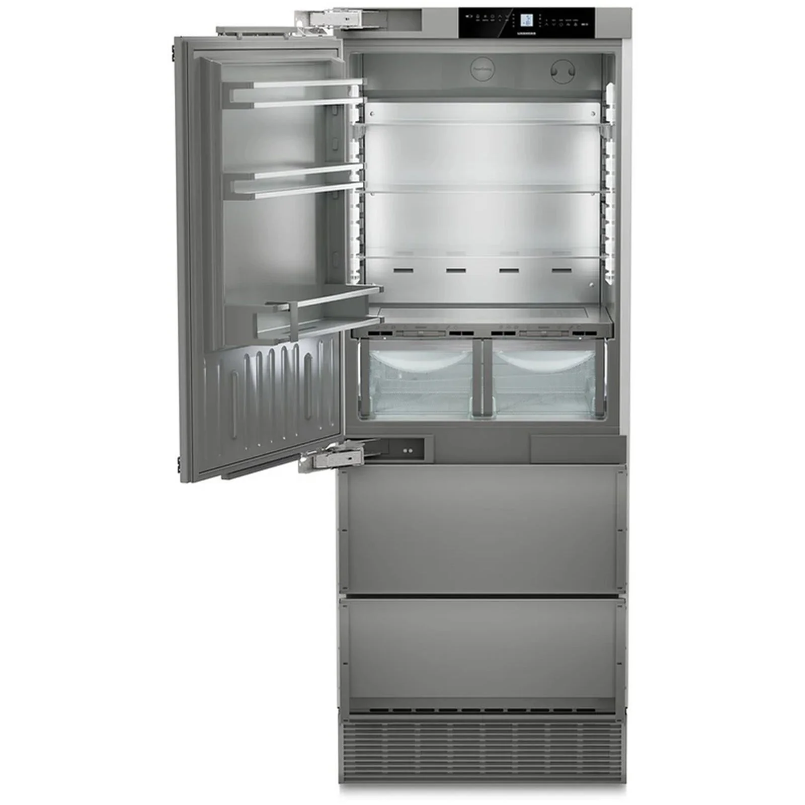 Liebherr Premiumplus ECBNE7871 402L Bio Fresh No Frost Built in Fridge Freezer Stainless Steel - Image 3