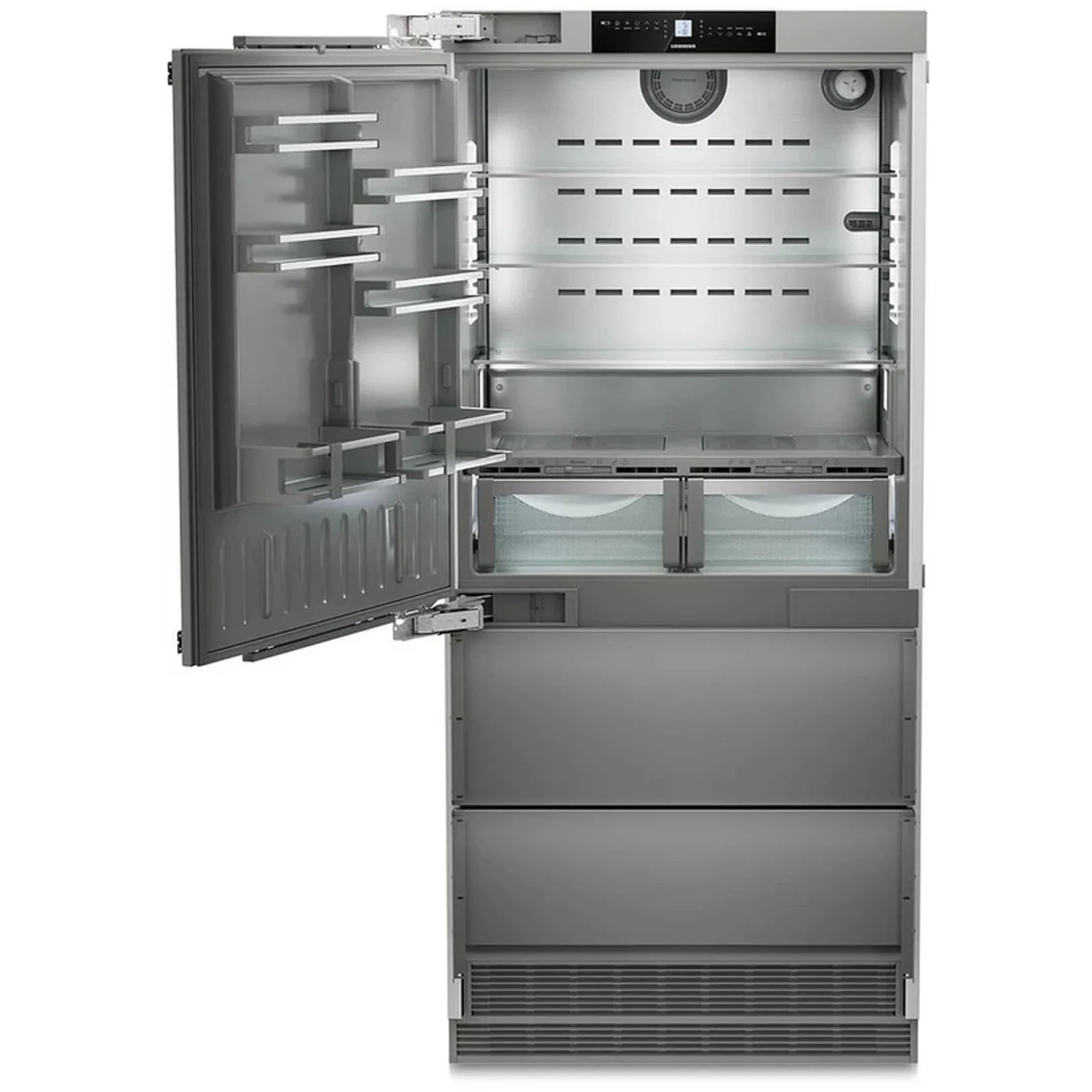 Liebherr Premiumplus ECBNE8871 522L Bio Fresh No Frost Built in Fridge Freezer Stainless Steel - Image 3