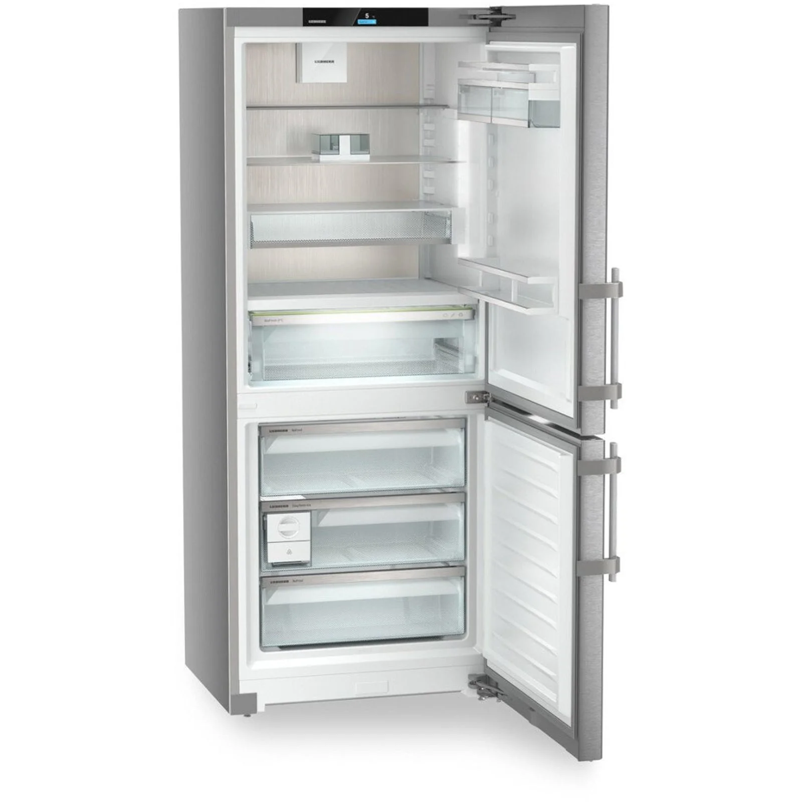 Liebherr Prime CBNSDC765I BioFresh No Frost Fridge Freezer Stainless Steel - Image 5