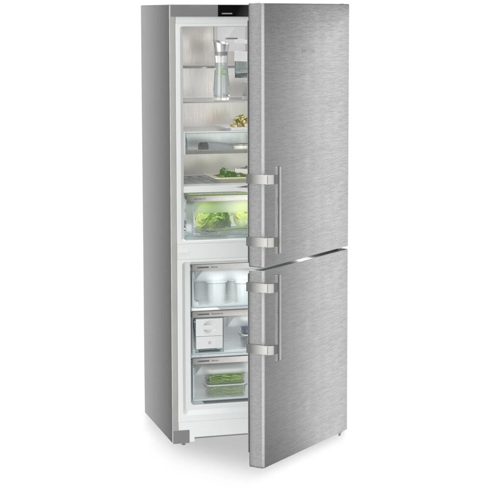 Liebherr Prime CBNSDC765I BioFresh No Frost Fridge Freezer Stainless Steel - Image 8