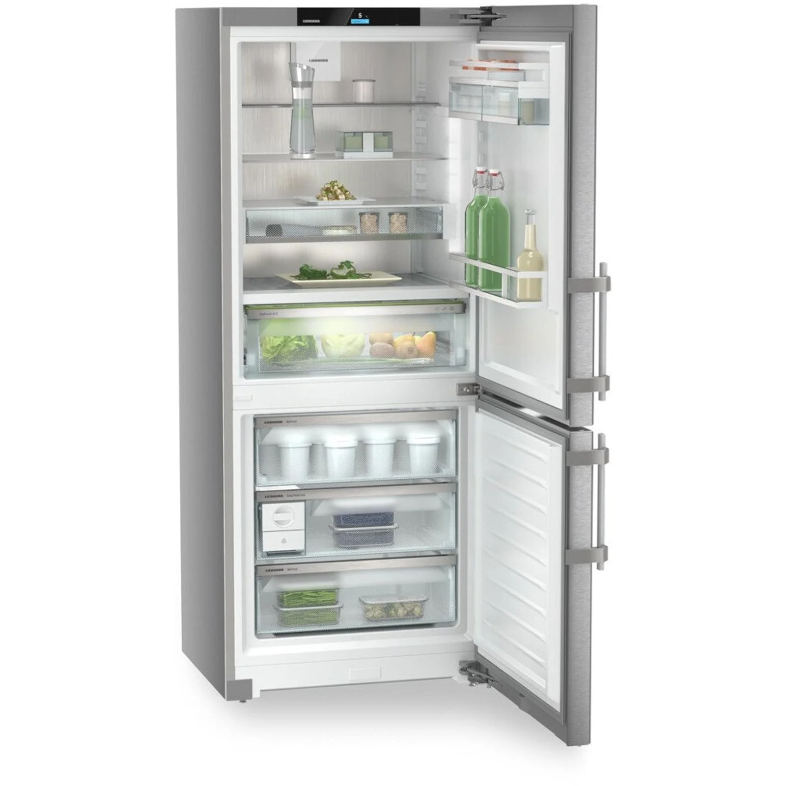 Liebherr Prime CBNSDC765I BioFresh No Frost Fridge Freezer Stainless Steel - Image 9