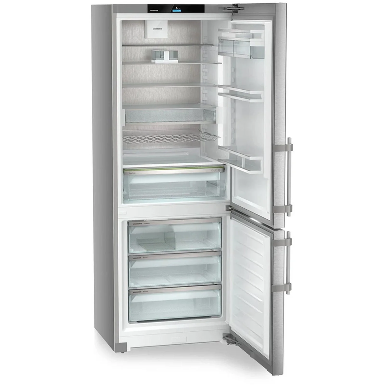 Liebherr Prime CNSDD776I 487L Freestanding 70/30 No Frost Fridge Freezer Stainless Steel - Image 10