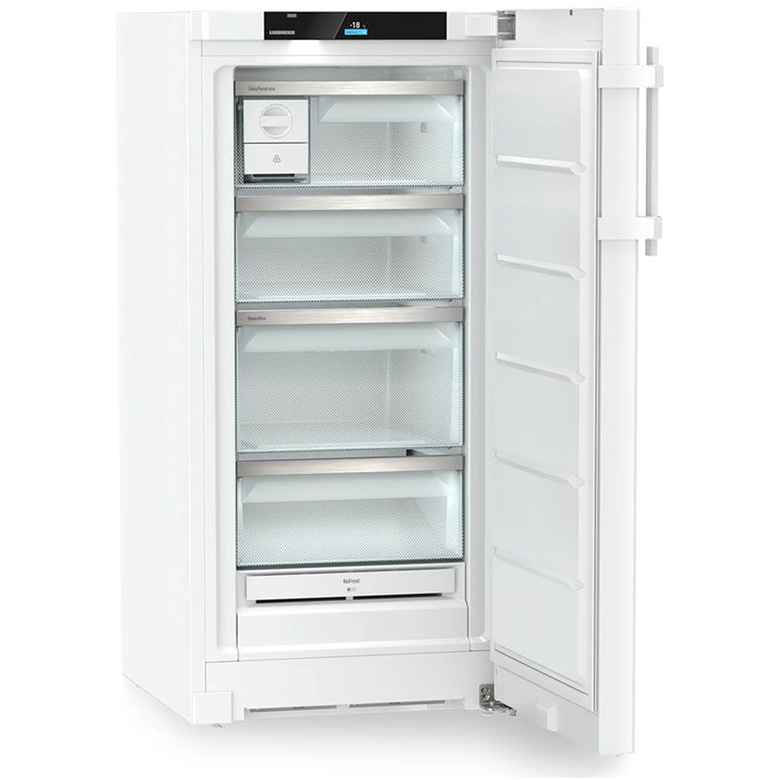 Liebherr Prime FNB425I 60cm 160L Frost Free Freestanding Upright Tall Freezer White - Image 4