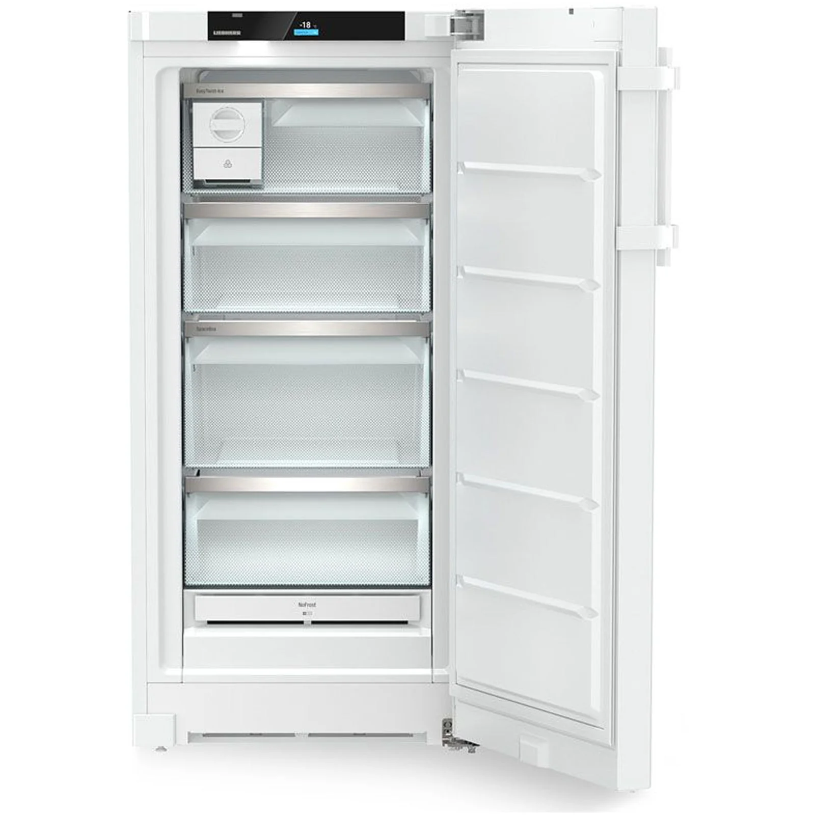 Liebherr Prime FNB425I 60cm 160L Frost Free Freestanding Upright Tall Freezer White - Image 6