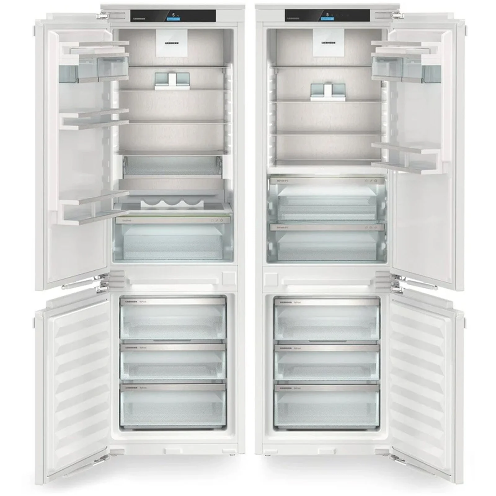 Liebherr Prime IXCC5155 178cm Bio Fresh No Frost Side by Side Built in Fridge Freezer - Image 2