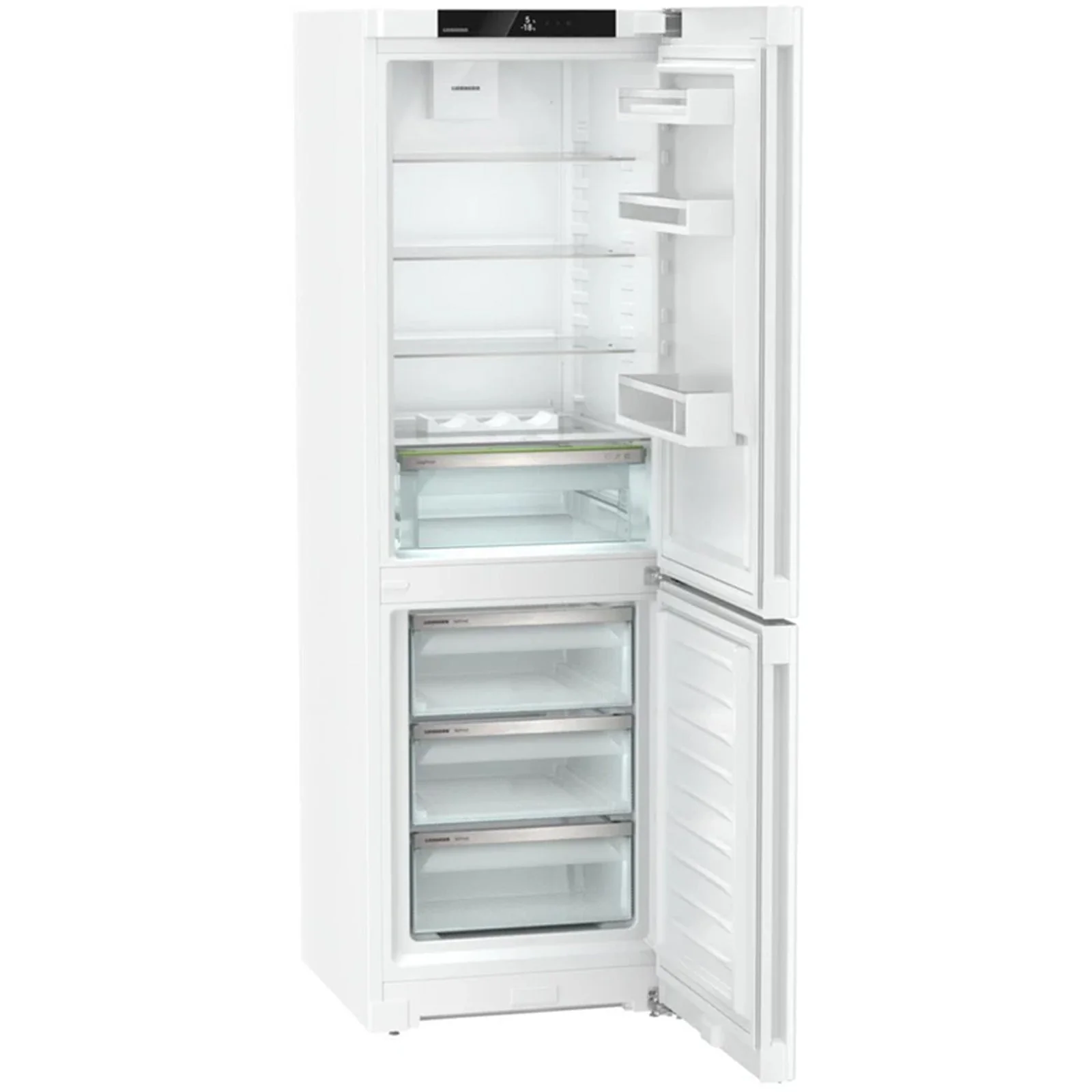 Liebherr Pure CND5203 60cm 60/40 330L No Frost Freestanding Fridge Freezer White - Image 5