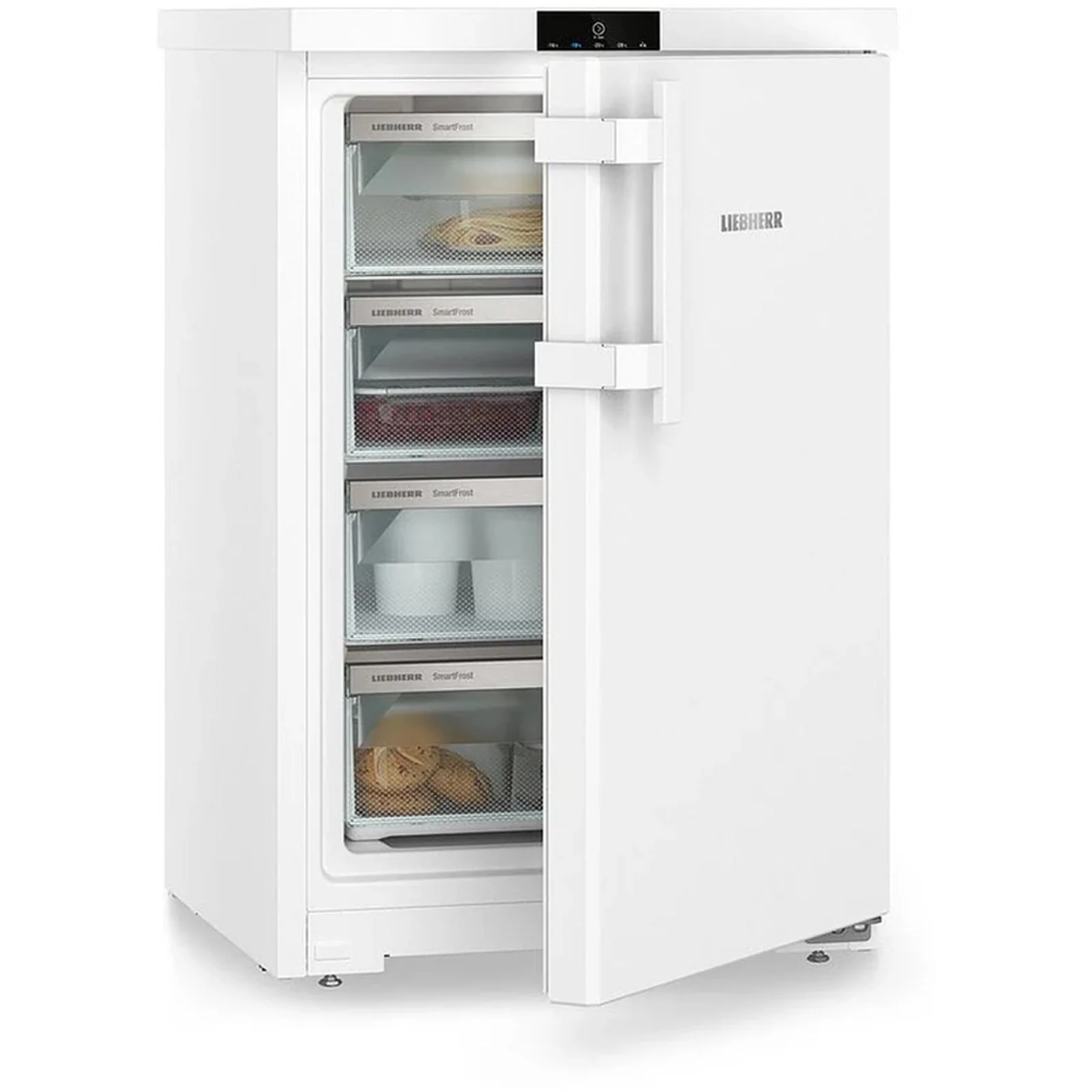 Liebherr Pure FD1404 107L 55cm Smart Frost Under Counter Freezer White - Image 4