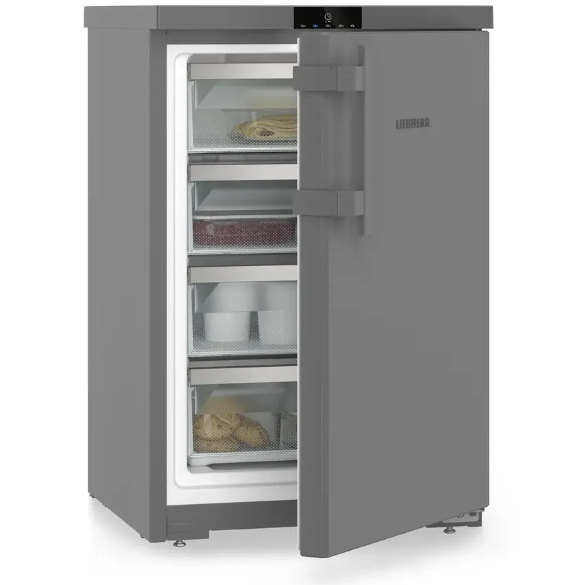 Liebherr Pure FDGD1404 Freestanding Undercounter Freezer Dark Grey - D Rated - Image 7