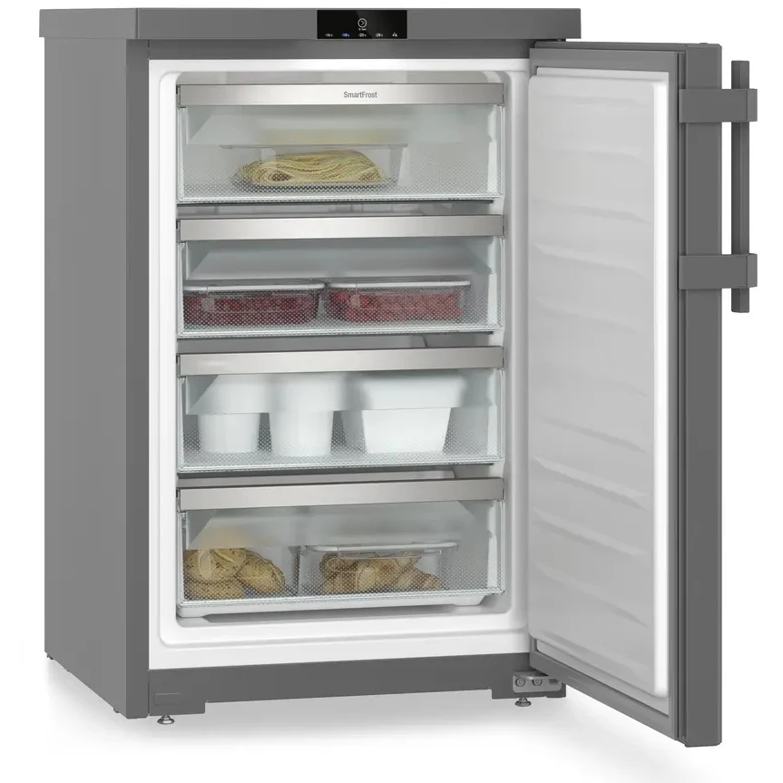 Liebherr Pure FDGD1404 Freestanding Undercounter Freezer Dark Grey - D Rated - Image 8