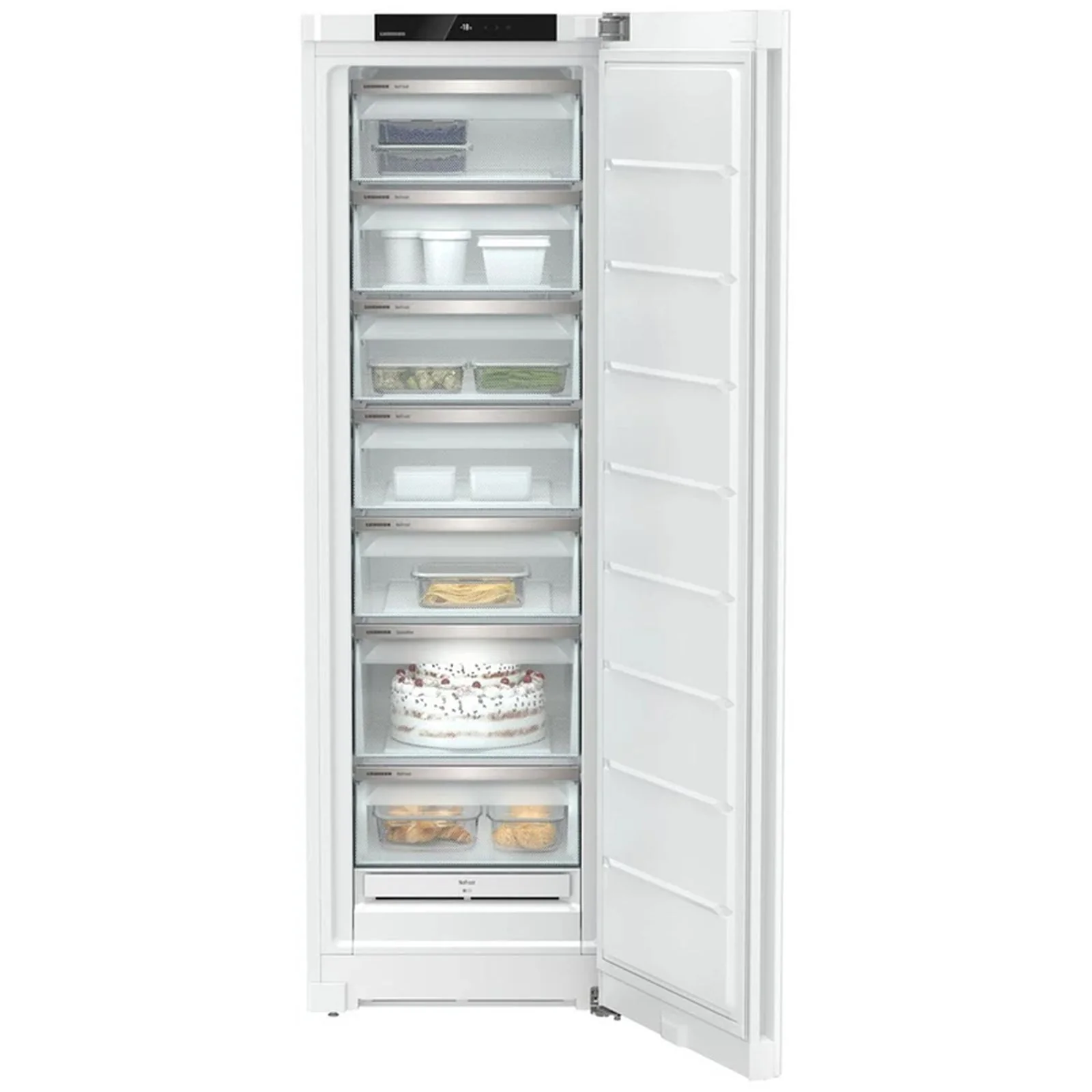 Liebherr Pure FNE5207 60cm No Frost Upright Tall Freestanding Freezer White - Image 2