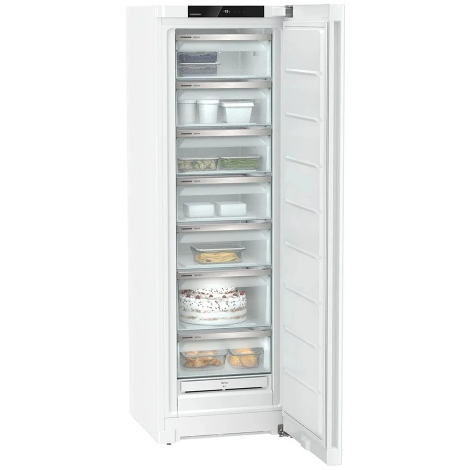 Liebherr Pure FNE5207 60cm No Frost Upright Tall Freestanding Freezer White - Image 7