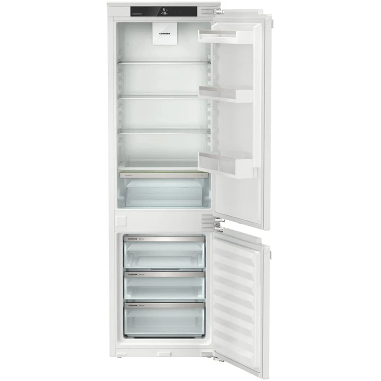 Liebherr Pure ICNC5103 Fully Integrated fridge-freezer with EasyFresh and NoFrost