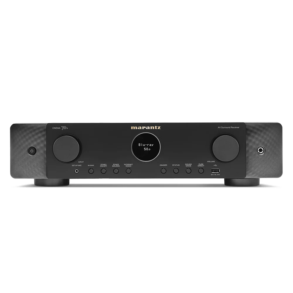 Marantz CINEMA 70s 7.2 Channel AV Receiver with Monitor Audio Bronze 300 7G 5.1 Speaker Package Black - Image 2